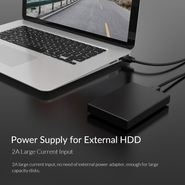 Alternative view of ORICO καλώδιο USB 2.0 U2-AA02, 480Mbps, 1.5m, μαύρο