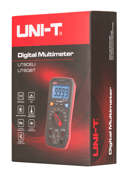 UNI-T ψηφιακό πολύμετρο UT60EU, 1000V AC/DC, NCV, True RMS - Image 4