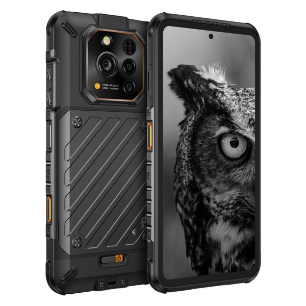 RUGONE smartphone Xever 7, 6.67", 12/512GB, 5G, 5550mAh, IP68/IP69K/MIL-STD-810H, μαύρο