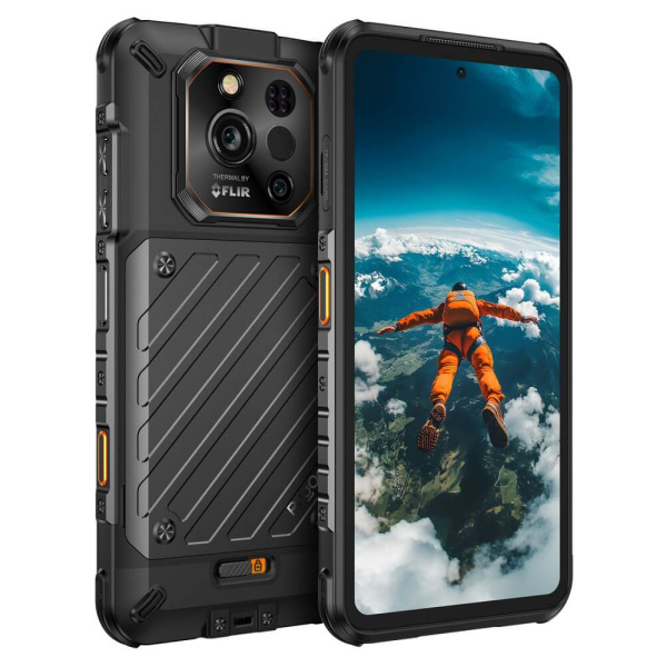 RUGONE smartphone Xever 7 Pro με θερμική εικόνα, 6.67", 12/512GB, 5G, 5550mAh, IP68/IP69K/MIL-STD-810H, μαύρο