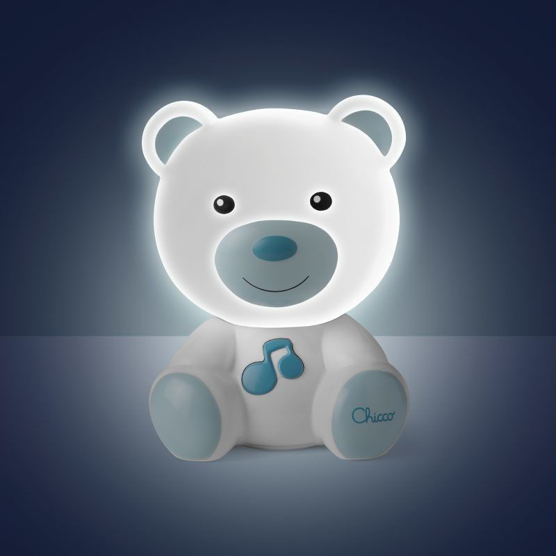 Chicco Βρεφικό Φωτάκι Νυκτός Αρκουδάκι Dreamlight Σιέλ Για 0+ - Image 3