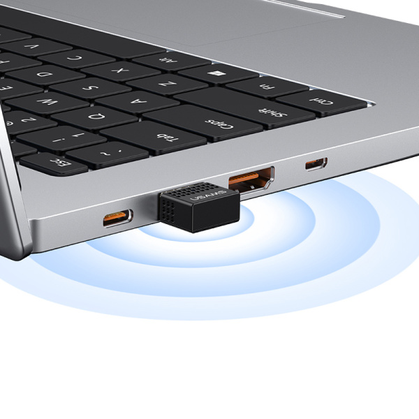 Alternative view of USAMS USB αντάπτορας Bluetooth 5.3 US-ZB285, μαύρος