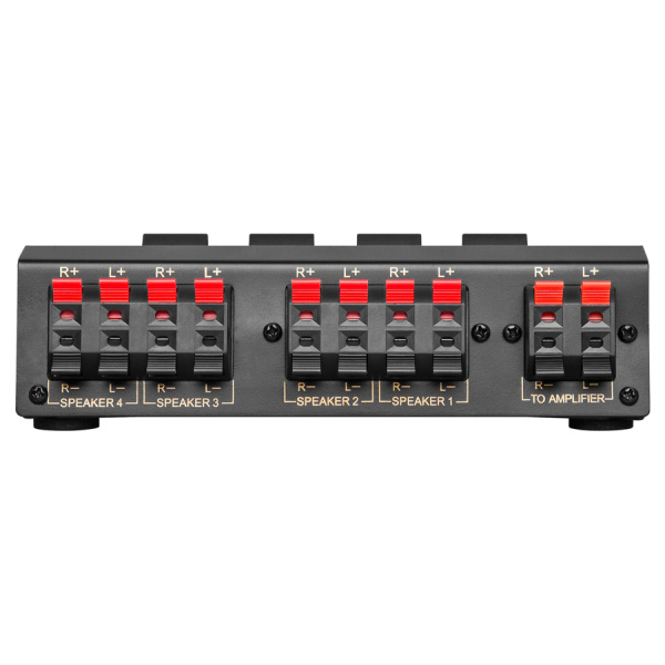 Alternative view of GOOBAY switch 4 σετ ηχείων 11934, έως 200W, μαύρο