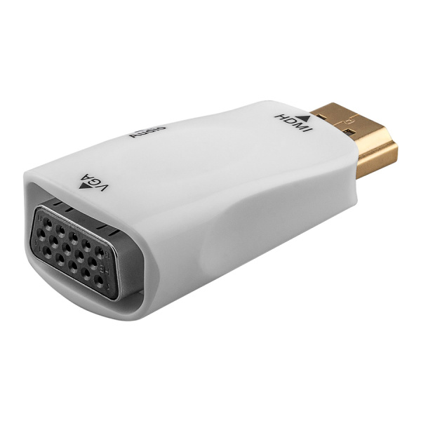 Alternative view of GOOBAY αντάπτορας HDMI σε VGA 44793 με 3.5mm, 1080p/60Hz, λευκός