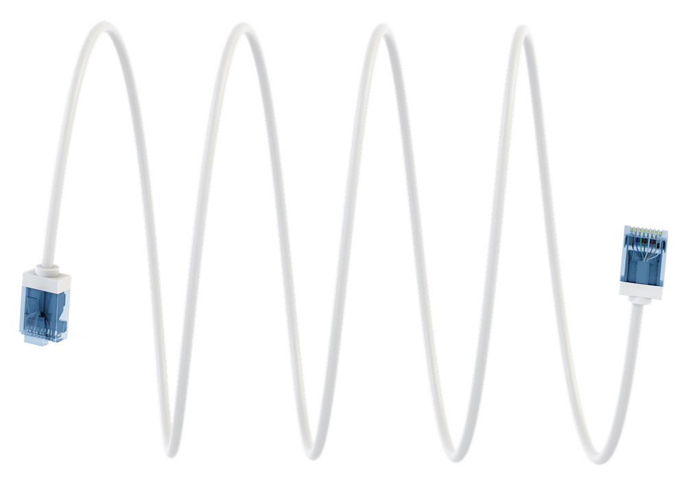 GOOBAY καλώδιο δικτύου 74299, CAT 6A U/UTP, ultra slim, copper, 500MHz, 5m, λευκό - Image 8