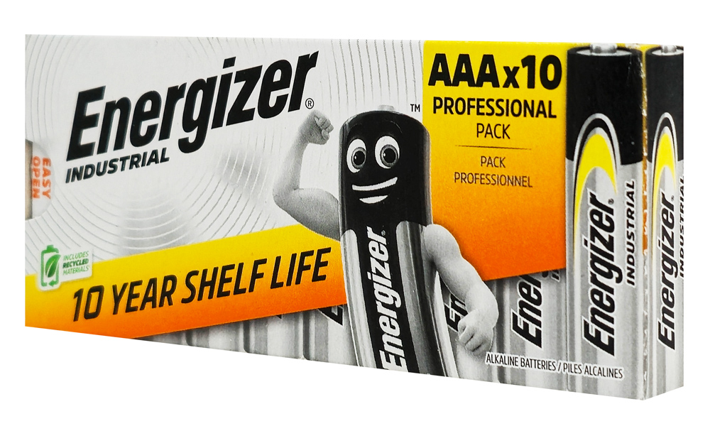 ENERGIZER αλκαλικές μπαταρίες Industrial, AAA/LR03, 1.5V, 10τμχ