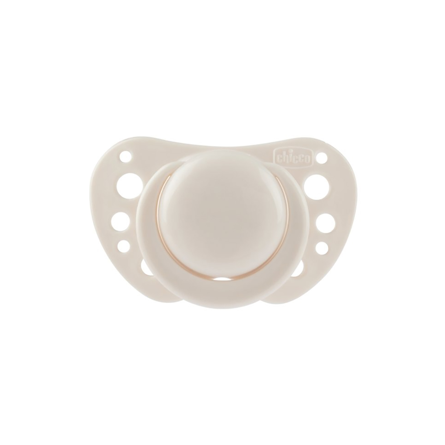 Chicco Πιπίλα Δύο Τεμαχίων Physio Air με Θηλή Σιλικόνης & Θήκη σε Μπεζ-Γκρι Μπλε Για 6-16 Μηνών - Image 5