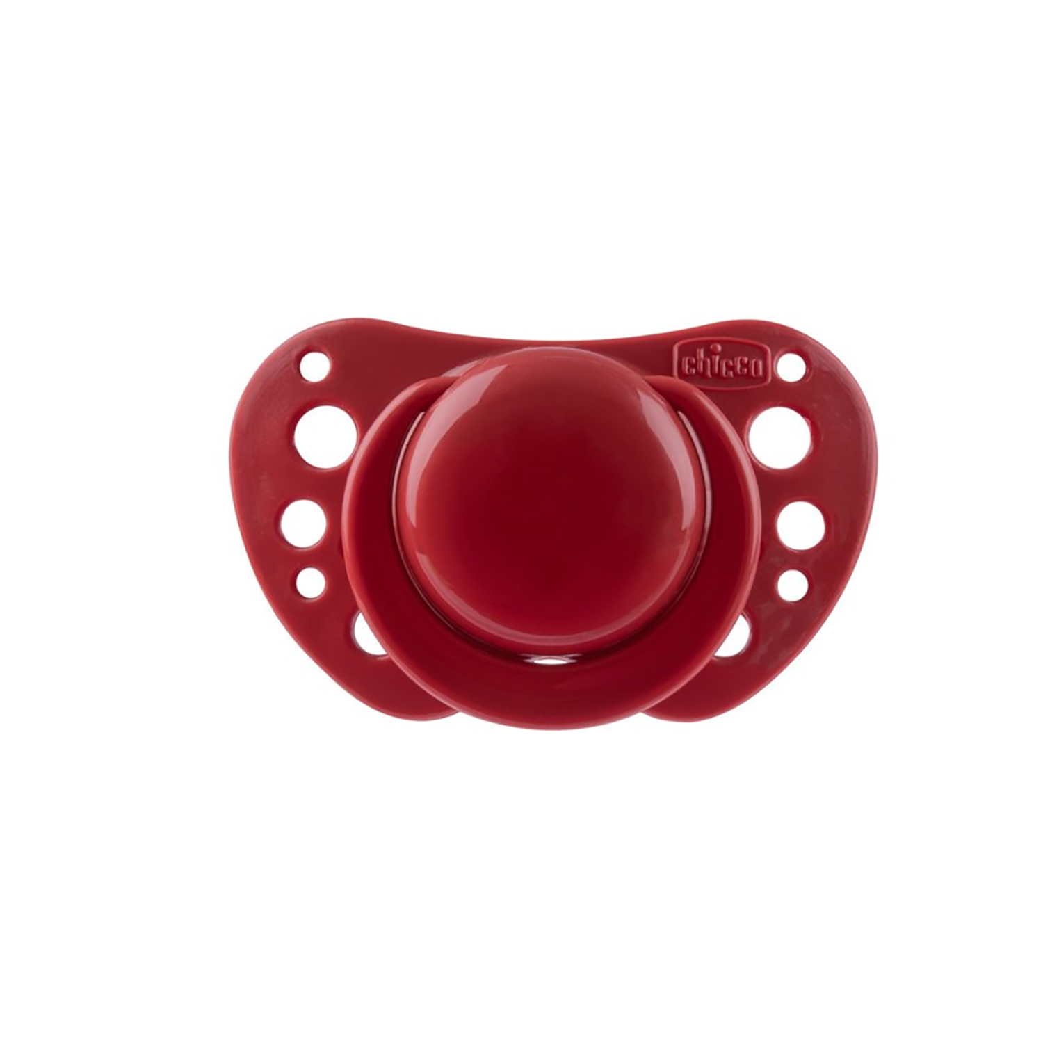Chicco Πιπίλα Δύο Τεμαχίων Physio Air με Θηλή Σιλικόνης & Θήκη σε Μπεζ-Μπορντώ Για 6-16 Μηνών - Image 5
