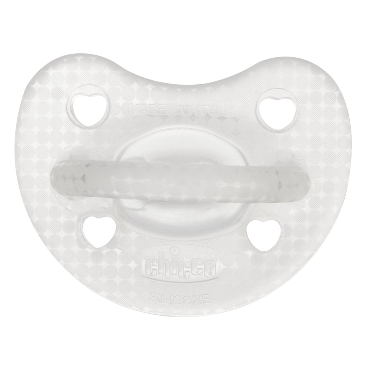 Chicco Πιπίλα Όλο Σιλικόνη PhysioForma Soft Διάφανη Για 2-6 Μηνών 2τμχ