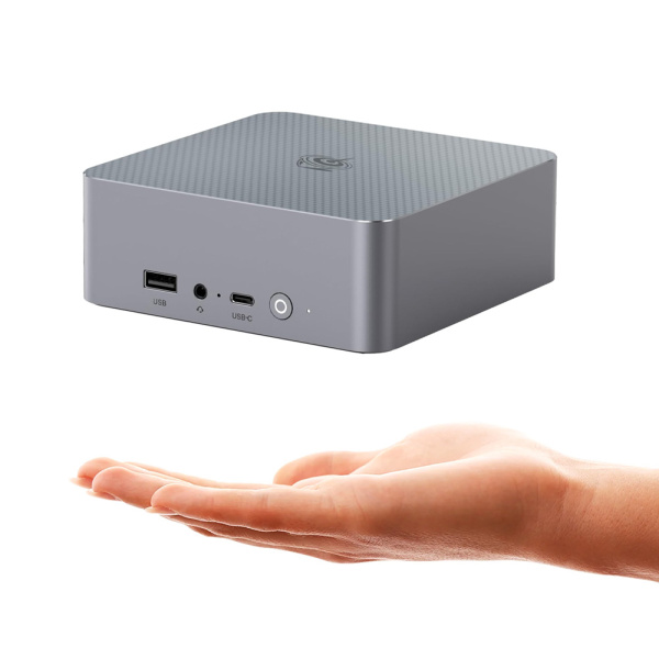 Alternative view of BEELINK mini PC EQR6, AMD Ryzen 5 6600U, 24GB, 500GB M.2, Windows 11 Pro