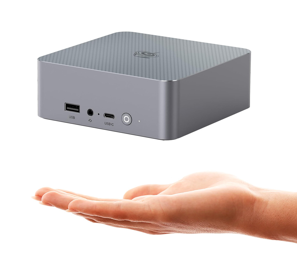 BEELINK mini PC EQR6, AMD Ryzen 5 6600U, 24GB, 500GB M.2, Windows 11 Pro - Image 2