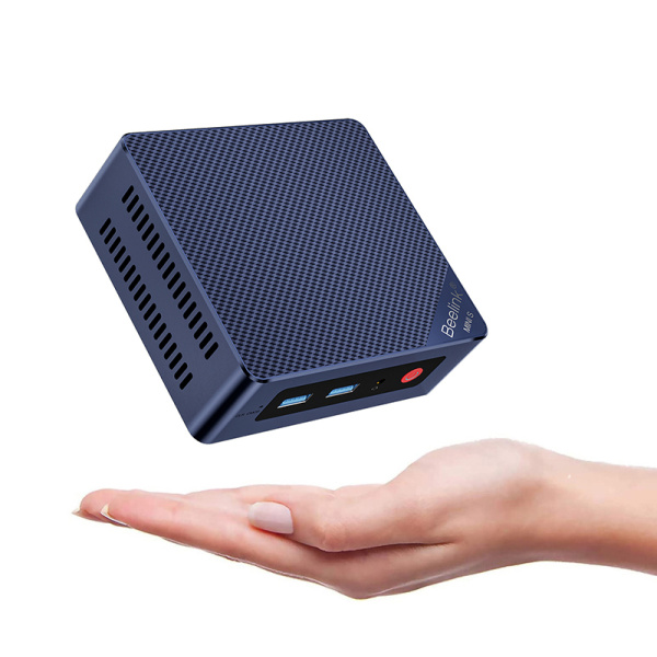 Alternative view of BEELINK mini PC MINI S12, Intel CPU N95, 8GB, 256GB SSD, Windows 11 Pro