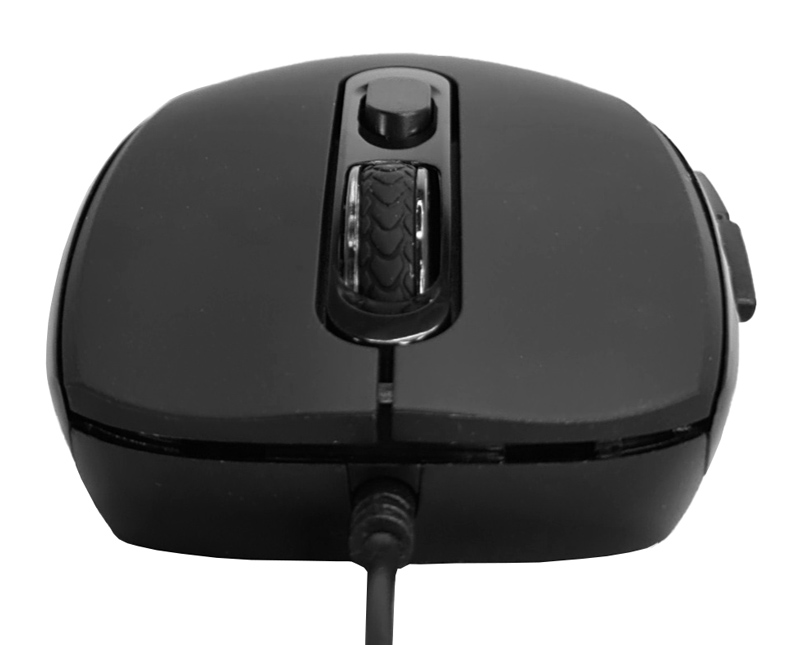 POWERTECH ενσύρματο ποντίκι PT-1290, οπτικό, έως 1600DPI, μαύρο - Image 4