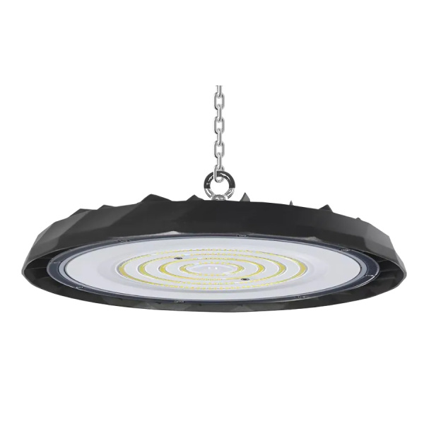Alternative view of POWERTECH LED φωτιστικό καμπάνα PT-1557, 100W, 6500K, Φ30x4cm, IP65, μαύρο