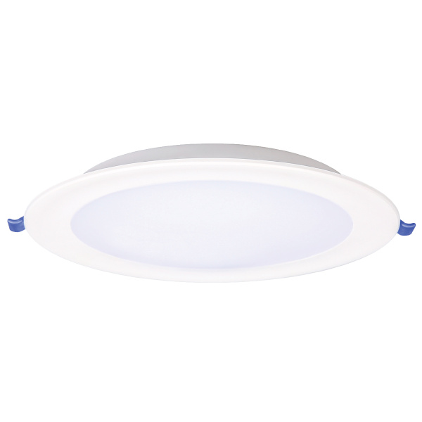 POWERTECH LED φωτιστικό downlight PT-1558, 5W, Φ100x25mm, 4000K, 425lm, λευκό