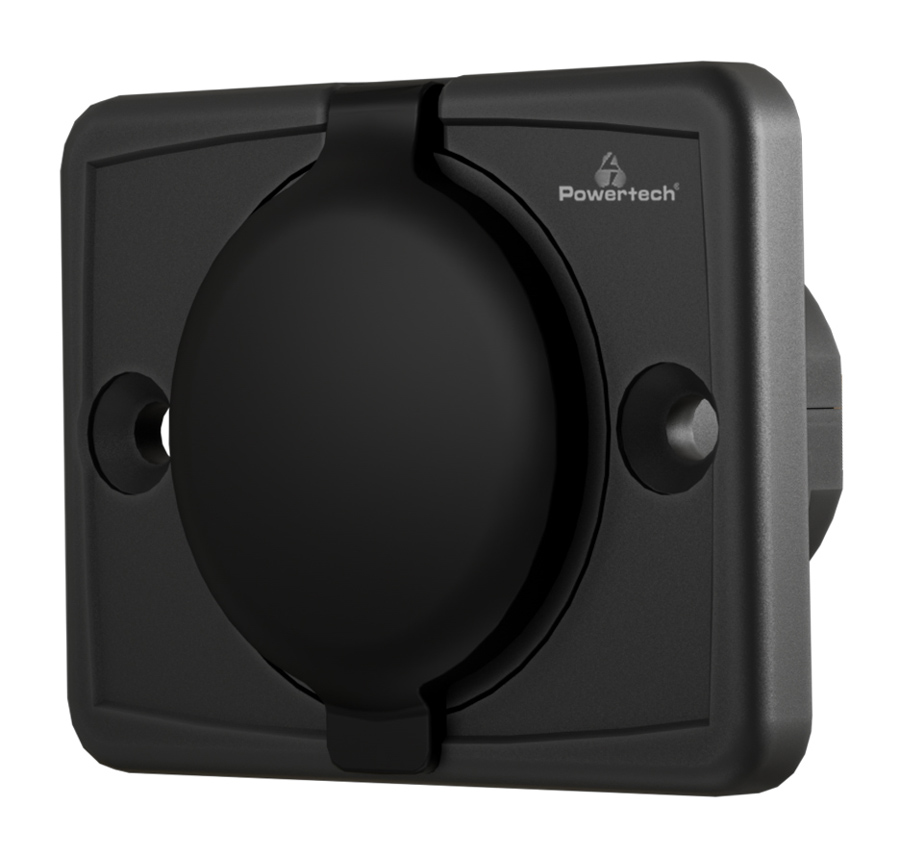 POWERTECH πρίζα USB για σκάφη & οχήματα PTL-006 με οθόνη, 12W, IP65 - Image 4