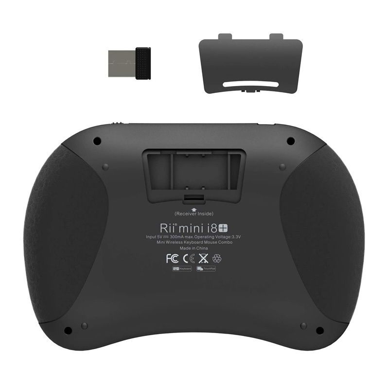 RIITEK ασύρματο πληκτρολόγιο Mini i8+ με touchpad, backlit, 2.4GHz - Image 6