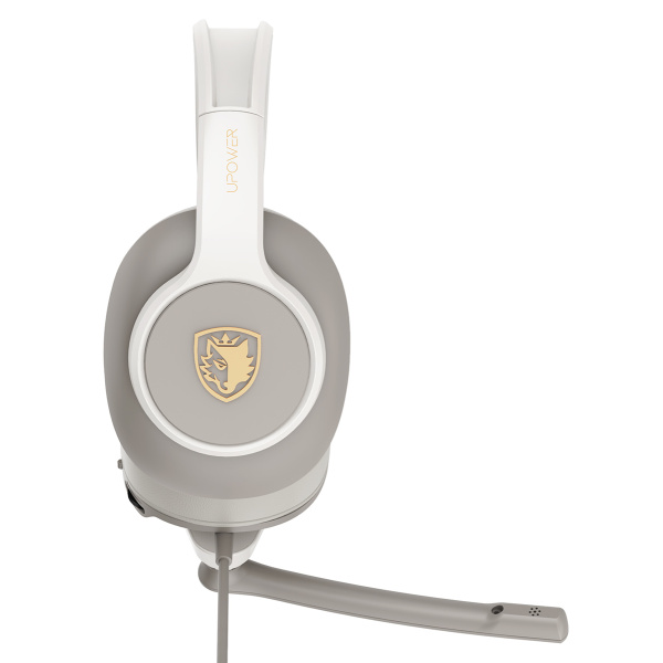 Alternative view of SADES gaming headset UPOWER, 3.5mm σύνδεση, 40mm, γκρι
