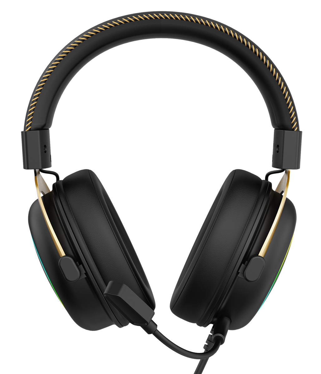 SADES gaming headset Alchemist, USB σύνδεση, 50mm, V7.1 surround, ENC, RGB, multi-platform, μαύρο - Image 4