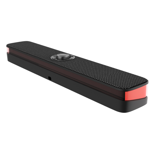 Alternative view of SADES soundbar Posevolt με RGB φωτισμό, 10W, Bluetooth & USB-C/USB, μαύρο