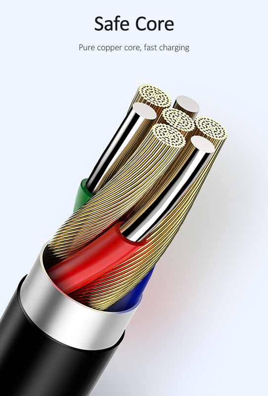 USAMS καλώδιο USB-C σε USB US-SJ366, 2A, 1m, μαύρο - Image 4
