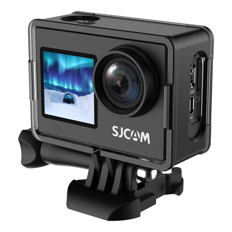SJCAM action camera SJ4000 Dual Screen, 2x οθόνες, 16MP/4K, WiFi, αδιάβροχη θήκη, μαύρη - Image 5