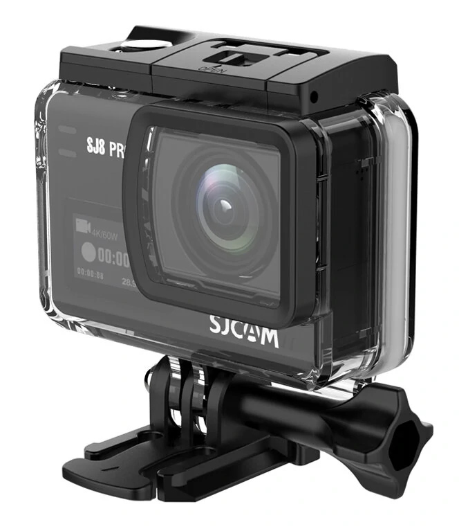 SJCAM action camera SJ8 Pro, οθόνη αφής, 12MP/4K, WiFi, αδιάβροχη θήκη, μαύρη - Image 5