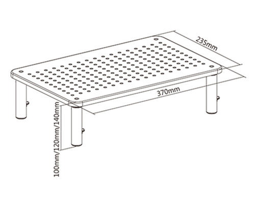BRATECK επιτραπέζια βάση οθόνης/laptop STB-081, 13-32", έως 20kg - Image 7