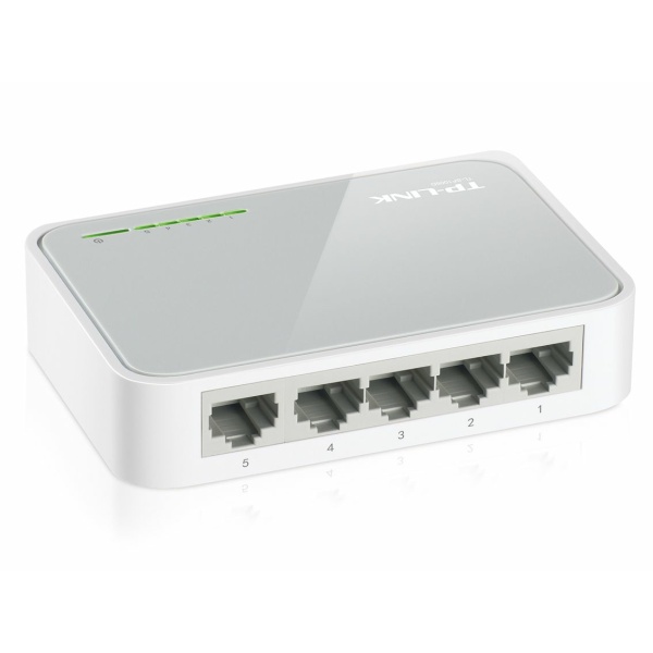 Alternative view of TP-LINK Desktop Switch TL-SF1005D, 5-port 10/100M, Ver. 17.0