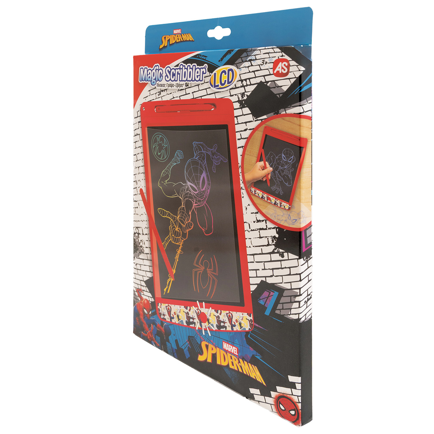 AS LCD Γράψε - Σβήσε Spiderman Για 3+ Ετών - Image 4