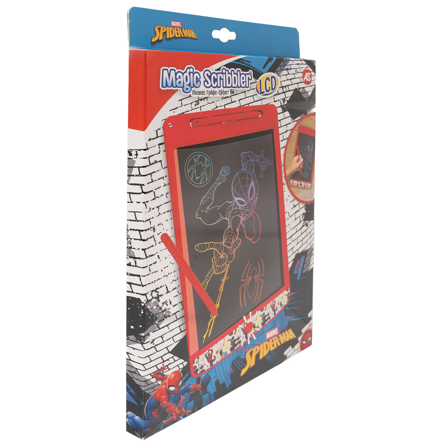 AS LCD Γράψε - Σβήσε Spiderman Για 3+ Ετών - Image 5