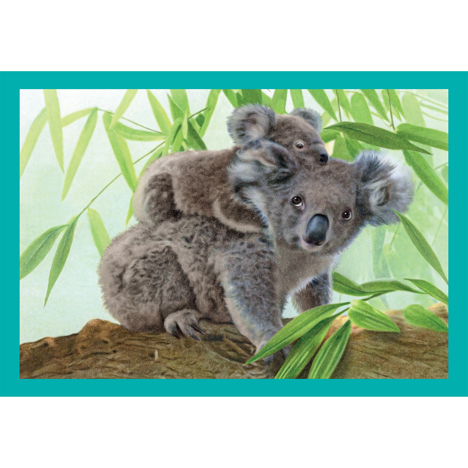 Clementoni Παζλ 4 Σε 1 Super Color Baby Cuddles - Image 2