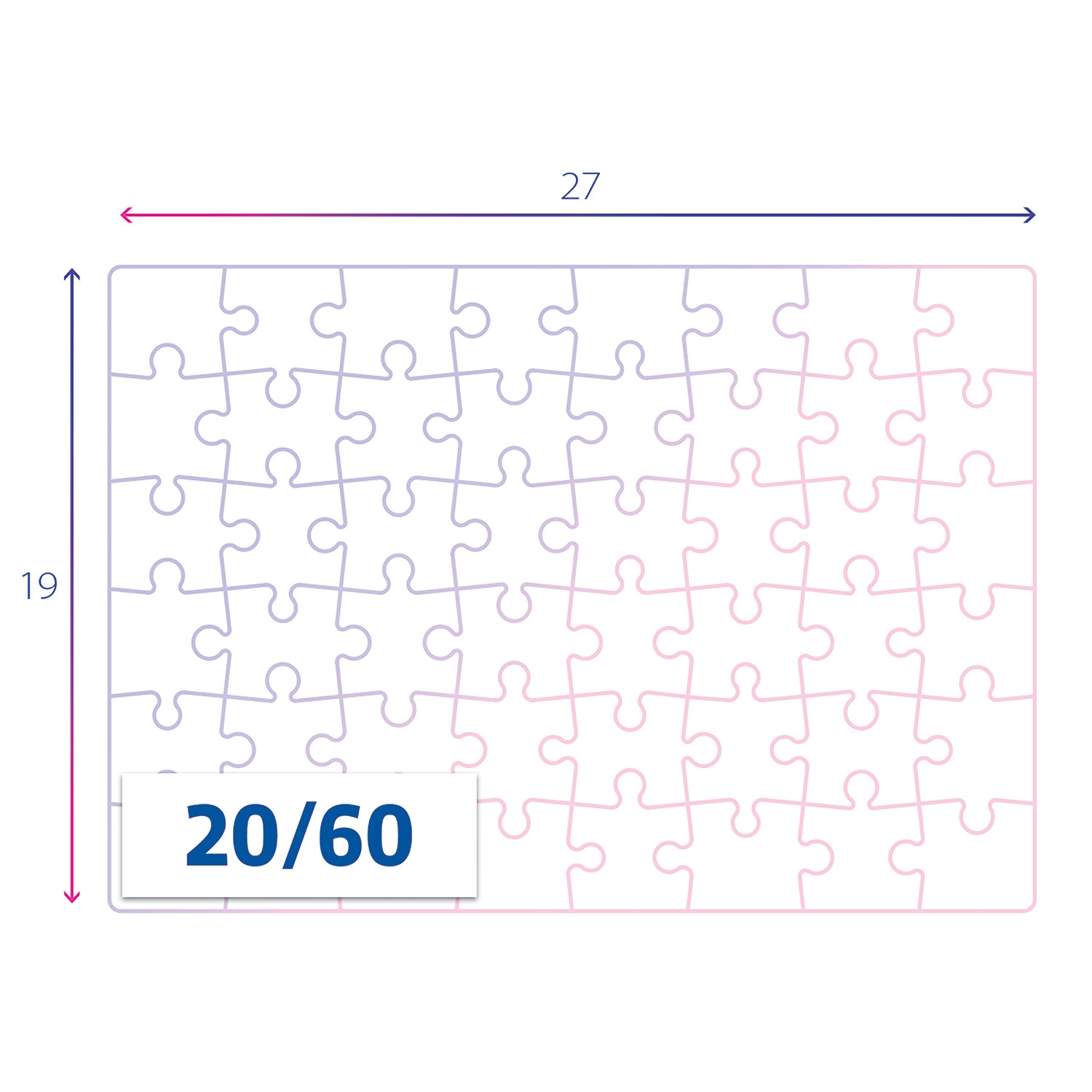 Clementoni Παζλ Super Color Χαρούμενα Κουταβάκια 2X60 τμχ - Image 4