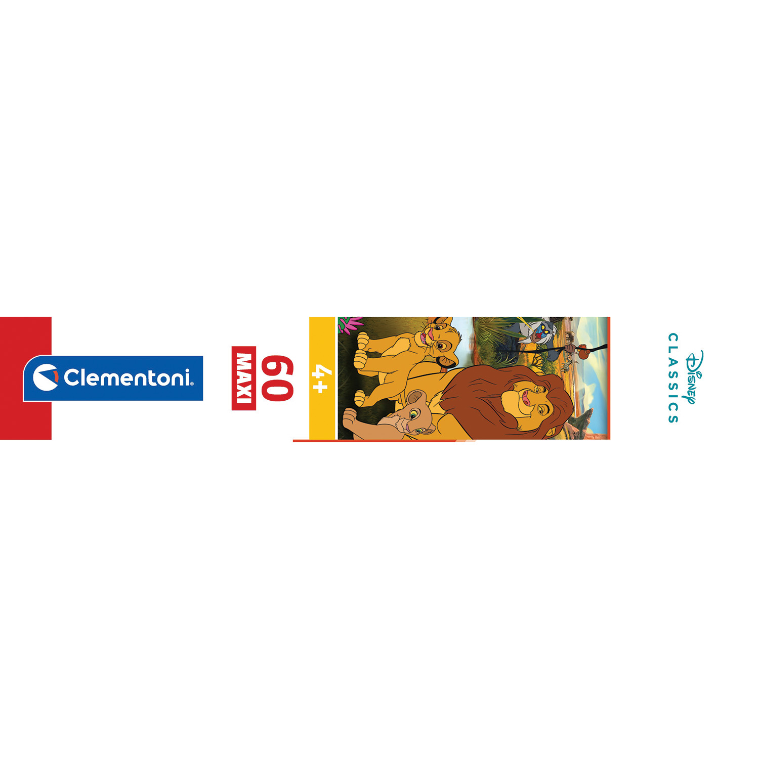 Clementoni Παζλ Maxi Super Color Lion King Disney Classics 60 τμχ - Image 5