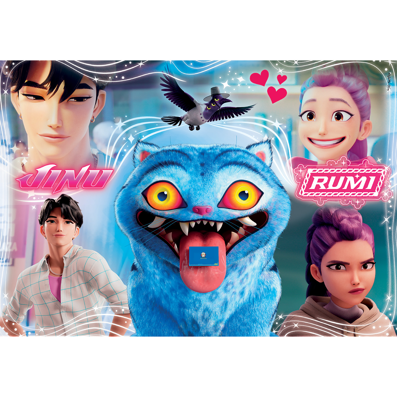 Clementoni Παζλ Super Color Pop Demon Hunters 104 τμχ - Image 3