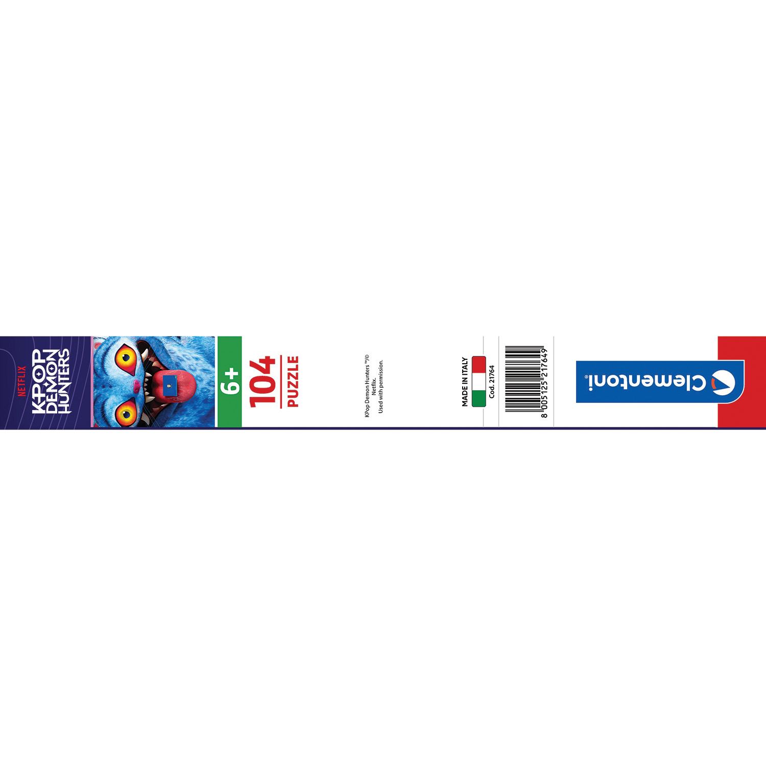 Clementoni Παζλ Super Color Pop Demon Hunters 104 τμχ - Image 2