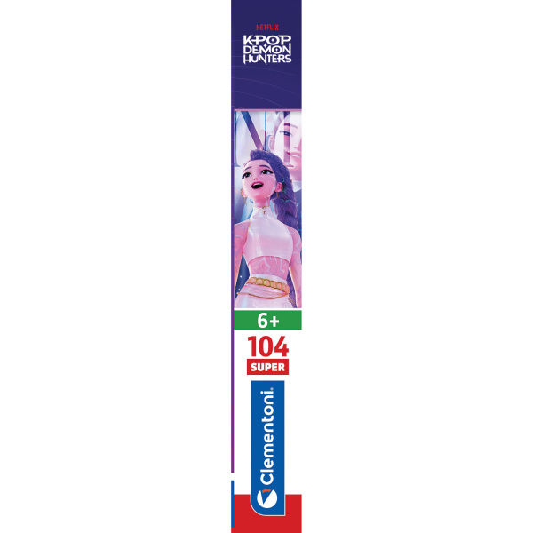 Alternative view of Clementoni Παζλ Super Color Pop Demon Hunters 104 τμχ