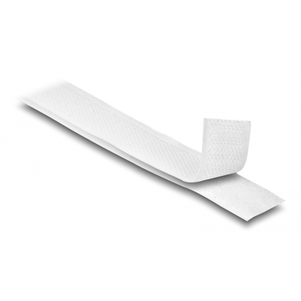 Alternative view of DELOCK ταινία τύπου Velcro 20919, heavy duty, 5mx20mm, λευκή