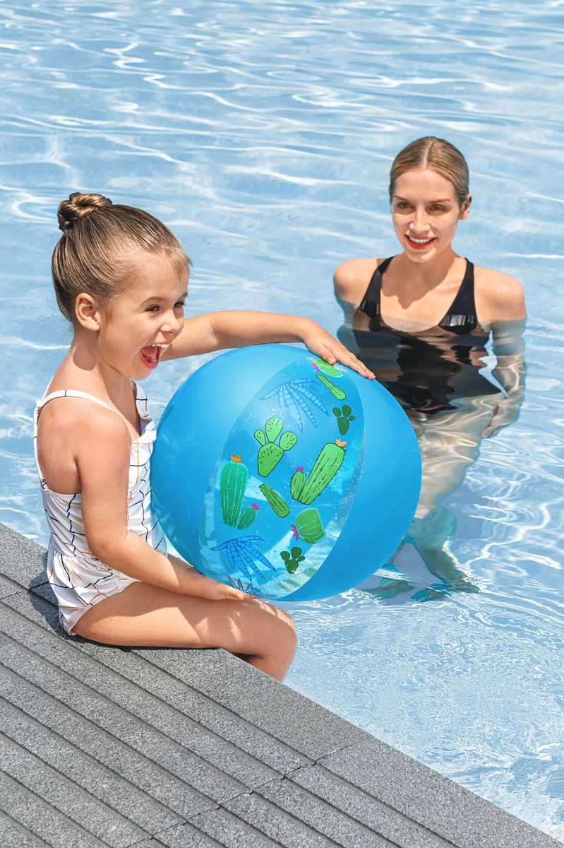 BESTWAY μπάλα θαλάσσης 31036, 51cm, διάφορα χρώματα/σχέδια, 1τμχ - Image 3