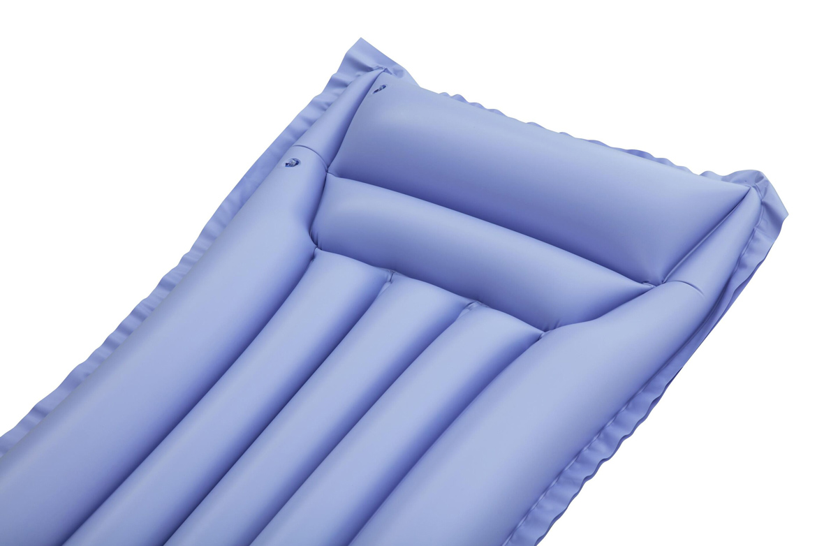 BESTWAY φουσκωτό στρώμα θαλάσσης 44007 με μαξιλάρι, 183x69cm, μωβ - Image 3
