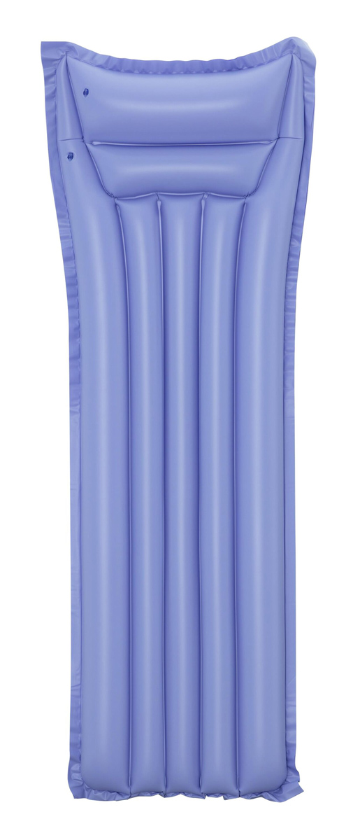 BESTWAY φουσκωτό στρώμα θαλάσσης 44007 με μαξιλάρι, 183x69cm, μωβ