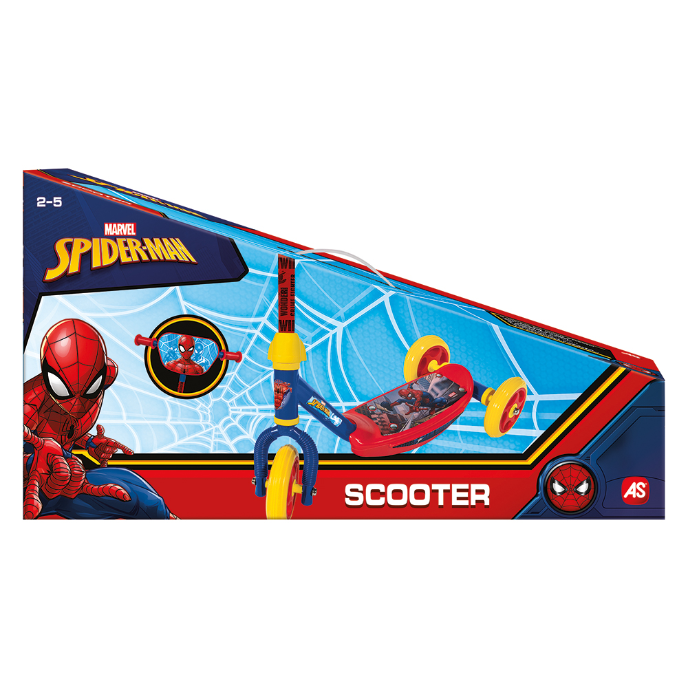 AS Παιδικό Scooter Marvel Spiderman Για 2-5 Χρονών - Image 4