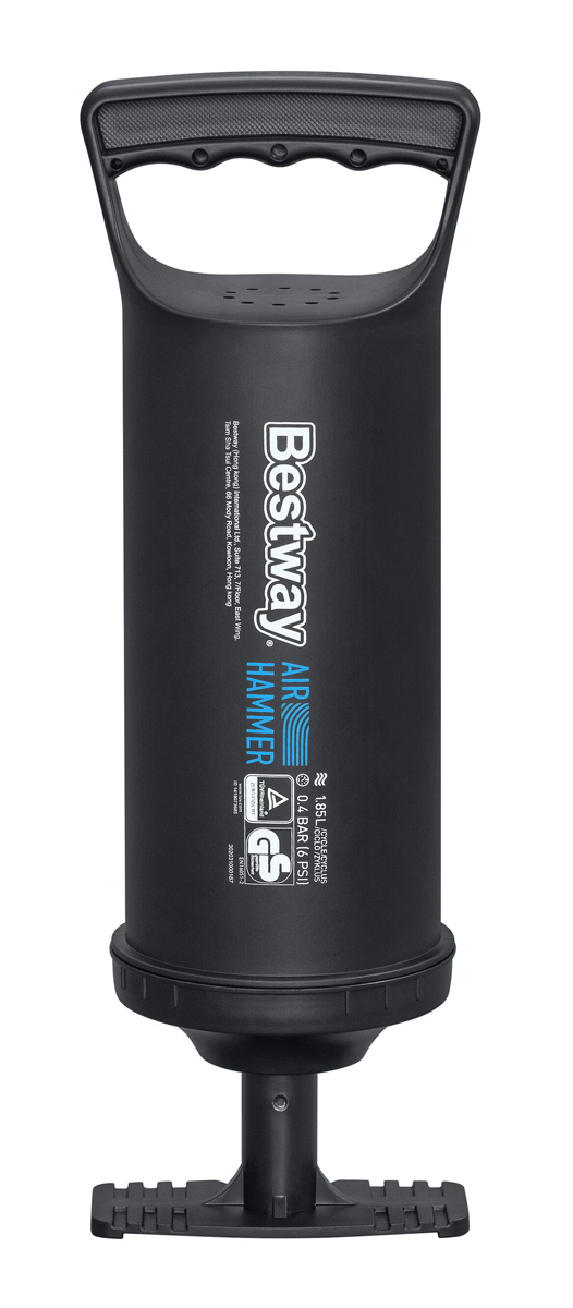 BESTWAY τρόμπα χειρός 62003, 1.85lt, 6PSI, μαύρη - Image 6