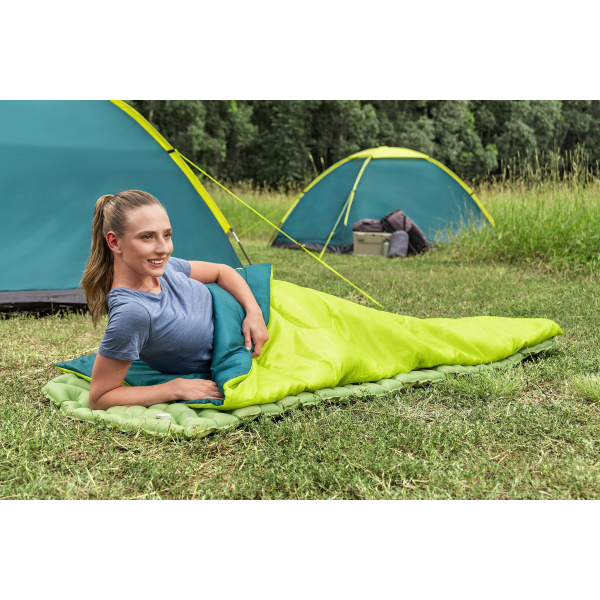 Alternative view of BESTWAY sleeping bag 68099, μονό, 180x75cm, lime
