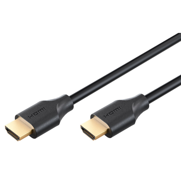 GOOBAY καλώδιο HDMI 2.2 80073, 16K/60Hz, 96 Gbps, 0.50m, μαύρο