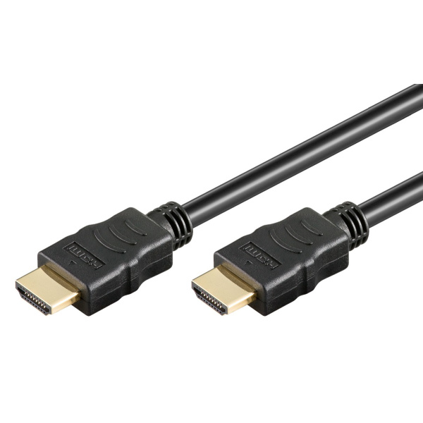 GOOBAY καλώδιο HDMI 80105 με Ethernet, soft, 4K/60Hz, 18 Gbps, 5m, μαύρο