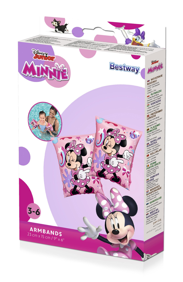 BESTWAY μπρατσάκια 91038, 23x15cm, 3-6 ετών, Minnie - Image 5