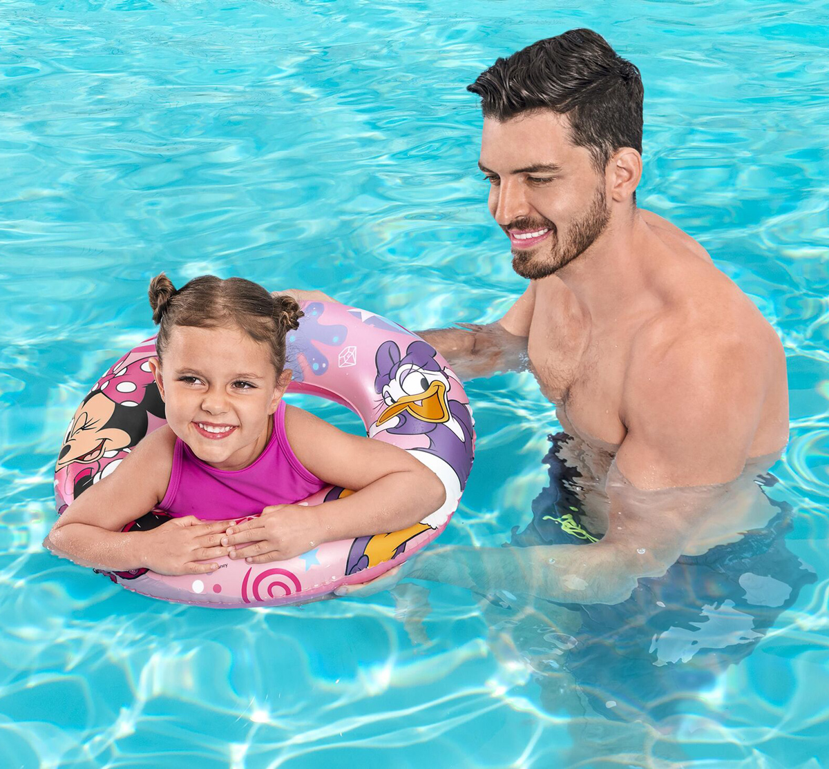 BESTWAY παιδικό σωσίβιο κουλούρα 91040, 56cm, 3-6 ετών, Minnie & Friends - Image 2