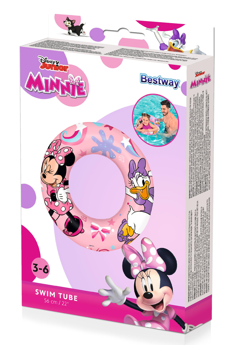 BESTWAY παιδικό σωσίβιο κουλούρα 91040, 56cm, 3-6 ετών, Minnie & Friends - Image 6