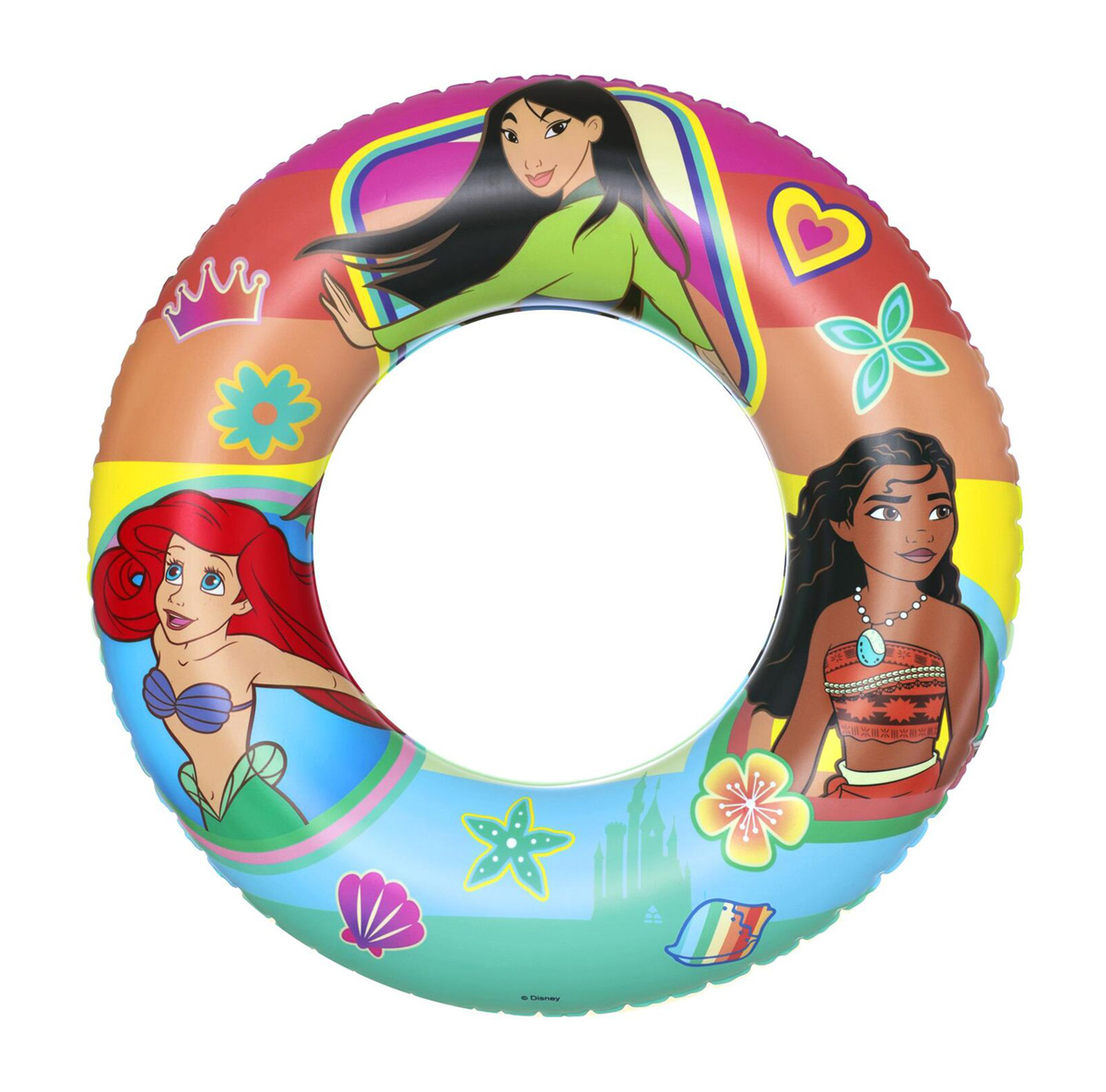 BESTWAY παιδικό σωσίβιο κουλούρα 91043, 56cm, 3-6 ετών, Disney Princess